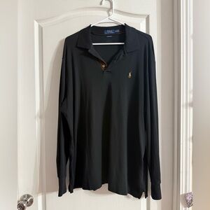 Polo Ralph Lauren Long Sleeve Embroidered Pony Polo Sz XL. D-1192